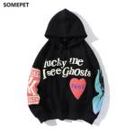 luck me i see ghosts hoodie