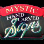 Mystic Hand Carved Signs