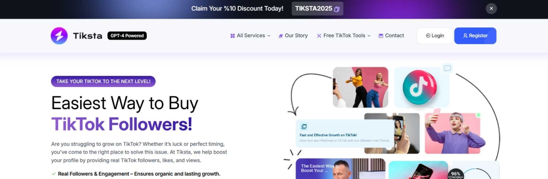 Tiksta Tiktok Growther Cover Image