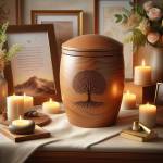 Wooden urns